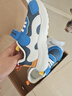 迷你巴拉（minibala）童鞋【燈鞋】冬季加絨保暖新款男女童休閑運動(dòng)鞋舒適學(xué)步鞋小童鞋 藍白色 29 碼適合腳長(cháng)17.4-17.9cm 曬單實(shí)拍圖