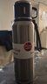 膳魔師（THERMOS）316食品級不銹鋼保溫杯大容量戶(hù)外提手車(chē)載水杯茶水分離運動(dòng)水壺 膳4岡本色1000ML 曬單實(shí)拍圖