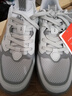 特步男鞋夏季休閑運動(dòng)板鞋防滑耐磨透氣百搭帆布鞋復古厚底慢跑步鞋子 幻影灰/煙灰色 39 曬單實(shí)拍圖