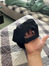 洛克兄弟騎行小帽公路山地車(chē)戶(hù)外釣魚(yú)越野跑防曬鴨舌帽子男女夏季 黑色 曬單實(shí)拍圖
