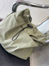 爾山集大容量斜挎包女士休閑大包2026新款時(shí)尚布包單肩包托特包通勤上課 卡其單肩斜挎包（無(wú)掛件） 曬單實(shí)拍圖