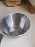 國風(fēng)打蛋碗304不銹鋼打雞蛋專(zhuān)用碗廚房烘焙碗帶刻度調料碗料理碗家用 【304不銹鋼】烘焙碗大號+手持網(wǎng)篩 曬單實(shí)拍圖
