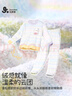久歲伴兒童睡衣女童半邊絨家居服秋冬季大童A類(lèi)可外穿加絨加厚保暖套裝 彩粉 /510168 170 曬單實(shí)拍圖