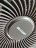 夏普（SHARP)風(fēng)精靈空氣循環(huán)扇電風(fēng)扇落地扇家用臥室凈化甲醛大風(fēng)力輕音一級能效語(yǔ)音扇 星際銀-凈化語(yǔ)音款 曬單實(shí)拍圖