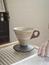 爾山集陶瓷咖啡杯帶杯墊套裝精致高級感下午茶馬克杯輕奢復古創(chuàng  )意水杯 創(chuàng  )意咖啡杯碟【米黃】 1個(gè) 250ml 曬單實(shí)拍圖