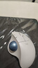 羅技（Logitech）人體工學(xué)系列ERGO M575無(wú)線(xiàn)軌跡球鼠標 藍牙雙模辦公M575S 精準繪圖制圖設計美工支持蘋(píng)果MAC ERGO M575S珍珠白-（升級靜音） 曬單實(shí)拍圖