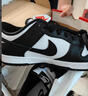 耐克男子輕便皮面運動(dòng)鞋春季平底膠底板鞋NIKE DUNK LOW DD1391 100白色/黑/白色 40.5 曬單實(shí)拍圖
