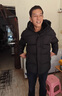 雪中飛極寒羽絨服男中老年爸爸裝戶(hù)外大碼短款東北加厚寬松外套防水冬季 黑色 L (175) 推薦120～135斤 曬單實(shí)拍圖