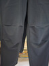 駱駝（CAMEL）加絨工裝褲男女防潑水直筒傘兵運動(dòng)褲 J35CAYL6024 幻影黑 M 曬單實(shí)拍圖