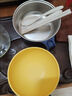 彩致（CAIZHI）泡面碗帶蓋小麥秸稈學(xué)生飯盒上班族碗筷餐具套裝5件套 CZ6548 曬單實(shí)拍圖