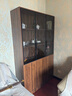 尛森實(shí)木書(shū)柜儲物柜一體家用客廳靠墻展示柜置物架帶玻璃門(mén)整墻落地柜 【歐派胡桃色】1.2米6門(mén) 曬單實(shí)拍圖