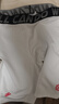 有志者（UZIS）張寧PE版超感緊身褲男健身訓練速干高彈透氣壓縮打底褲 白色五分褲 2XL 曬單實(shí)拍圖
