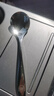 好廚夫（HOCUF）304不銹鋼湯匙家用 學(xué)生兒童吃飯勺子餐勺攪拌勺調羹匙湯勺牛排刀 【單支裝】好廚夫大號湯匙 曬單實(shí)拍圖