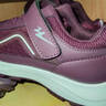 雙星八特女鞋春款鞋子女健步鞋軟底加厚防滑中老年媽媽鞋休閑鞋運動(dòng)鞋女 紫色 -穿脫方便 37 曬單實(shí)拍圖