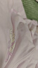 全棉時(shí)代月子服純棉7A抗菌孕婦裝秋冬睡衣產(chǎn)后哺乳睡衣孕產(chǎn)家居服 紫底愛(ài)的禮物 L/165 曬單實(shí)拍圖