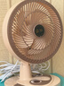 駱駝電風(fēng)扇家用電扇臺式多功能小型風(fēng)扇學(xué)生宿舍桌面風(fēng)扇可搖頭靜音辦公室桌面臺扇 米色臺扇【搖頭/2檔位】 標配+3米延長(cháng)線(xiàn) 曬單實(shí)拍圖