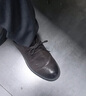 意爾康男鞋布洛克雕花商務(wù)正裝德比皮鞋男 96808W 棕色 39 曬單實(shí)拍圖