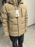 雪中飛羽絨服男士鴨絨冬季可拆卸帽溫暖加厚短款時(shí)尚商務(wù)休閑百搭外套男 黃色 L (175) 曬單實(shí)拍圖