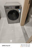 松下新品12kg滾筒全自動(dòng)洗衣機大海象直驅電機超高洗凈比家用洗衣機除螨洗高溫自清潔 XQG120-J2MD1 洗烘一體 曬單實(shí)拍圖