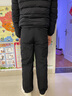 雅鹿男士羽絨褲男2025新款加厚可拆卸內膽戶(hù)外防風(fēng)保暖直筒羽絨長(cháng)褲男 黑色 M /170【推薦95-110斤】 曬單實(shí)拍圖