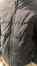 太平鳥(niǎo)男裝羽絨服輕薄男短款冬季保暖防寒棒球領(lǐng)外套 黑色 XL 曬單實(shí)拍圖
