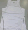 軒峻運動(dòng)速干背心男士冰絲緊身夏季健身高彈力訓練服跑步塑身無(wú)痕修身 白色 XL 140斤左右 曬單實(shí)拍圖