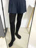 skingcond日本打底褲女士2026春秋冬季可外穿高腰收腹壓力顯瘦不掉襠連褲襪 深灰色【連腳】 1條 均碼 180g【秋冬加絨厚款丨適宜5-20℃】 曬單實(shí)拍圖