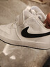 耐克酷菠蘿嬰童魔術(shù)貼運動(dòng)鞋春季男女童板鞋NIKE COURT DV5458 104白/黑 27 曬單實(shí)拍圖