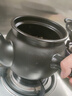 老式中藥煎藥壺家用燃氣藥罐子明火專(zhuān)用煮中藥陶瓷養生鍋煎藥砂鍋 過(guò)濾藥壺(大號4升300克藥量) 4L 曬單實(shí)拍圖