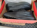 雙星八特跑步鞋男秋冬輕便鞋子男皮面工作休閑鞋百搭上班運動(dòng)鞋 全黑 43 曬單實(shí)拍圖