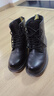 駱駝（CAMEL）牛皮增高厚底經(jīng)典潮流復古高幫馬丁靴男 G15W136027 黑色 42 曬單實(shí)拍圖