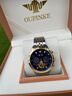 歐品客勞力瑞士原裝進(jìn)口男士手表機械表商務(wù)多功能金表十大品牌名表男表 R3248間金藍面-官方標配進(jìn)口機芯 42mm 表盤(pán)直徑 曬單實(shí)拍圖