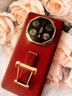 樂(lè )蔻【非凡連體-旋轉腕帶】適用于華為mateX6手機殼非凡華為X5折疊屏輕奢真皮全包商務(wù)殼膜一體保護套 【瑞紅色】非凡連體-旋轉腕帶 華為MateX6/典藏版通用 曬單實(shí)拍圖
