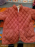 2025冬季加絨保暖小棉襖女輕純色棉衣外套秋冬加厚保暖上衣 橘黃色 4XL 【建議120-140斤】 曬單實(shí)拍圖