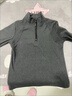 梵秋樂(lè )德絨立領(lǐng)拉鏈衛衣女2026春秋冬新款加厚半高領(lǐng)大碼百搭打底衫上衣 深灰色 XL 建議120-140斤 曬單實(shí)拍圖