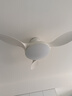 TCL全光譜護眼風(fēng)扇燈客廳吊扇燈餐廳燈風(fēng)扇一體電風(fēng)扇吊燈 吸頂白色-42寸三葉-變頻-雙控 曬單實(shí)拍圖
