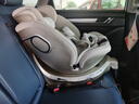 兩只兔子兒童安全座椅嬰兒安全座椅兒童座椅語(yǔ)音通風(fēng)加熱 求知2光暉星曜金 曬單實(shí)拍圖