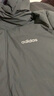 阿迪達斯（adidas）阿迪達斯男士長(cháng)款羽絨服2025冬季新款加厚保暖連帽防風(fēng)防潑水外套 黑色KC2165【防風(fēng)防潑水面料 無(wú)畏雨雪】 M 曬單實(shí)拍圖