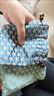 高檔束口抽繩文玩收納布袋首飾手鐲珠寶包裝袋絨布小福袋茶杯袋 寶藍色中號+淺藍色中號 曬單實(shí)拍圖