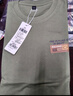 班尼路（Baleno）長(cháng)袖男秋季美式潮流重磅純棉運動(dòng)寬松簡(jiǎn)約復古休閑圓領(lǐng)打底衫t恤 曬單實(shí)拍圖