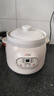 正品蘇泊陶瓷電燉鍋煮粥家用全自動(dòng)養生煲湯燉湯鍋砂鍋插電燉盅 3.8L 雙耳高級白[快慢燉預約款] 曬單實(shí)拍圖