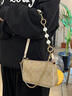 匠心手工坊適用coach女包延長(cháng)鏈蔻馳麻將包流浪包水桶包腋下包通用延長(cháng)鏈條 山茶花15cm+裝飾鏈40cm 曬單實(shí)拍圖