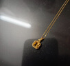 潮宏基 至簡(jiǎn)小方糖生辰石水晶橄欖石黃18K金吊墜女送女友生日禮物DX 水晶款 單吊墜 贈銀鏈 曬單實(shí)拍圖