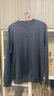 布先生時(shí)尚可機洗羊毛衫男秋冬簡(jiǎn)約純色針織衫 極夜灰    2XL  (185)  曬單實(shí)拍圖
