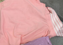 紫昕月設計感粉色條紋拼接襯衫今年流行超好看2025秋季獨特漂亮洋氣減齡 假兩件粉色條紋襯衫 2XL [建議135-150斤] 曬單實(shí)拍圖