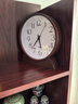 ZRQF日本原裝進(jìn)口實(shí)木座鐘簡(jiǎn)約輕奢桌面時(shí)鐘擺放式新中式客廳靜音臺鐘 胡桃框白面大座【精工機芯】 8英寸 曬單實(shí)拍圖