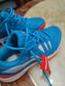 李寧 羽毛球鞋男鞋新款耐磨訓練鞋全能王AYTP011輕量比賽鞋透氣運動(dòng)鞋 亮光藍/熒光耀橙【標楦】 41.5 (260mm) 曬單實(shí)拍圖