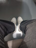 歐倫啄木鳥(niǎo)男鞋秋季防滑運動(dòng)休閑百搭皮面小白鞋學(xué)生增高白色運動(dòng)板鞋子男款 白色 44 曬單實(shí)拍圖