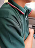 吳衣斯冰絲polo衫定制工作服印字logo文化廣告衫工衣訂做t恤聚會(huì)工服 600冰離子藏藍(lán)色可定制 4XL可定制 曬單實(shí)拍圖
