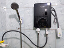 暖格利德國恒溫即熱式電熱水器家用洗澡省電速熱出租屋小廚寶衛生間淋浴 5500W 黑色【漏保插頭】 曬單實(shí)拍圖